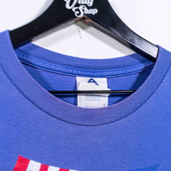 Marvel Comics USA Hulk Spiderman Wolverine Captain America T-Shirt XL VTG Y2K - Picture 8 of 10